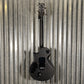 ESP LTD EC-1000 ET Evertune Bold Binding Black Guitar & Case #0054 Used