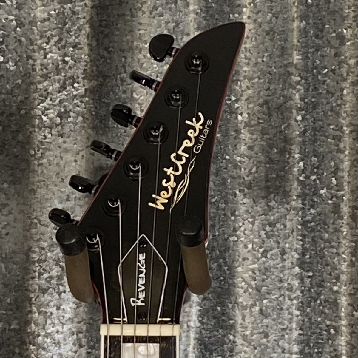 Westcreek Guitars Revenge Explorer Style Red Checker #0015 Used