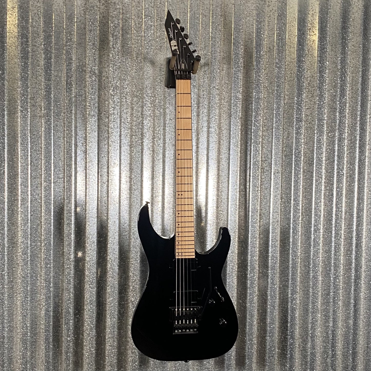 ESP LTD M-1000 Maple Black Guitar & Case #3176 Used