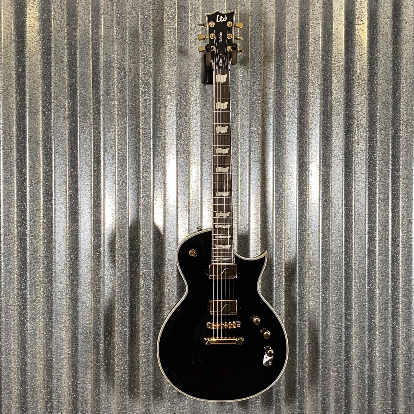 ESP LTD EC-1000 Fluence Black Guitar EC1000BLKF & Case #0085 Used