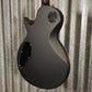 ESP LTD EC-1000 Vintage Black Seymour Duncan Guitar & Case #0092 Used