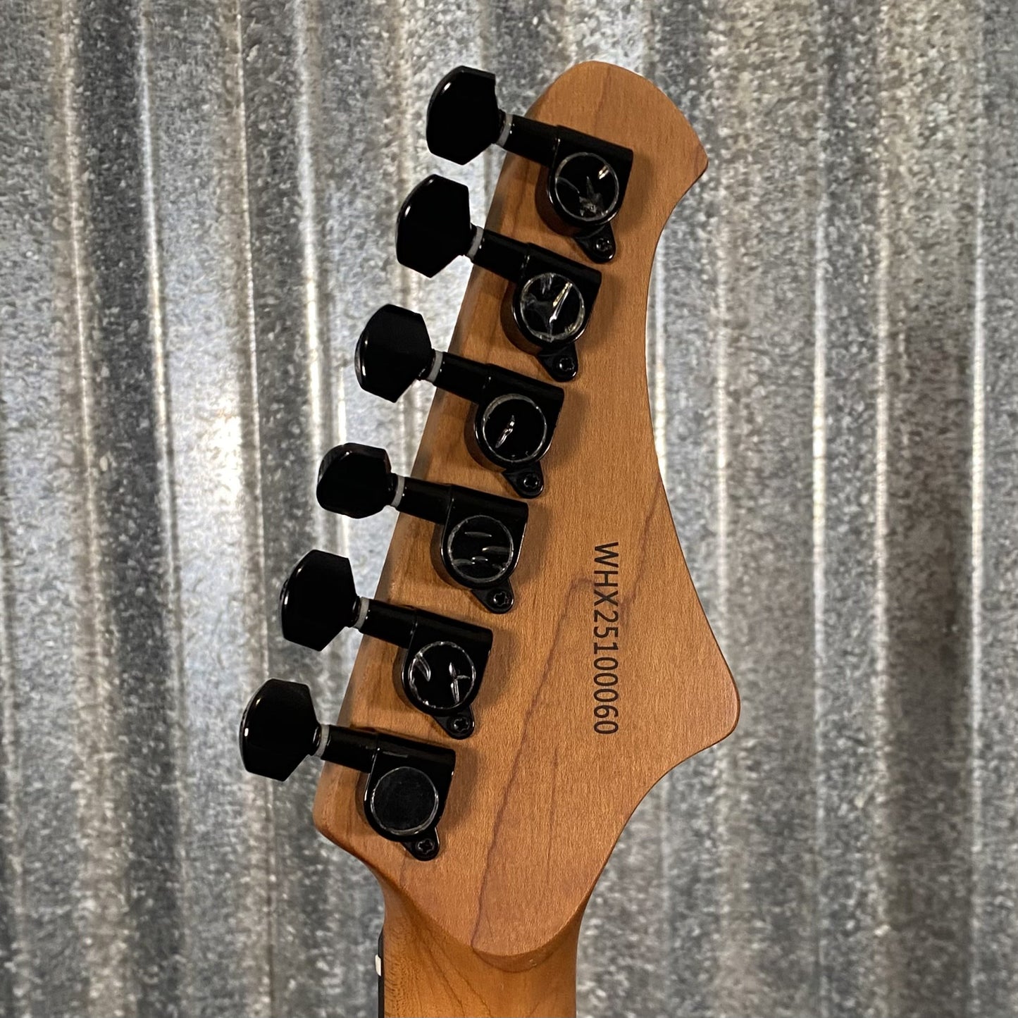 Westcreek Guitars Helyx T Style Dual Humbucker Black Guitar #0060 Used