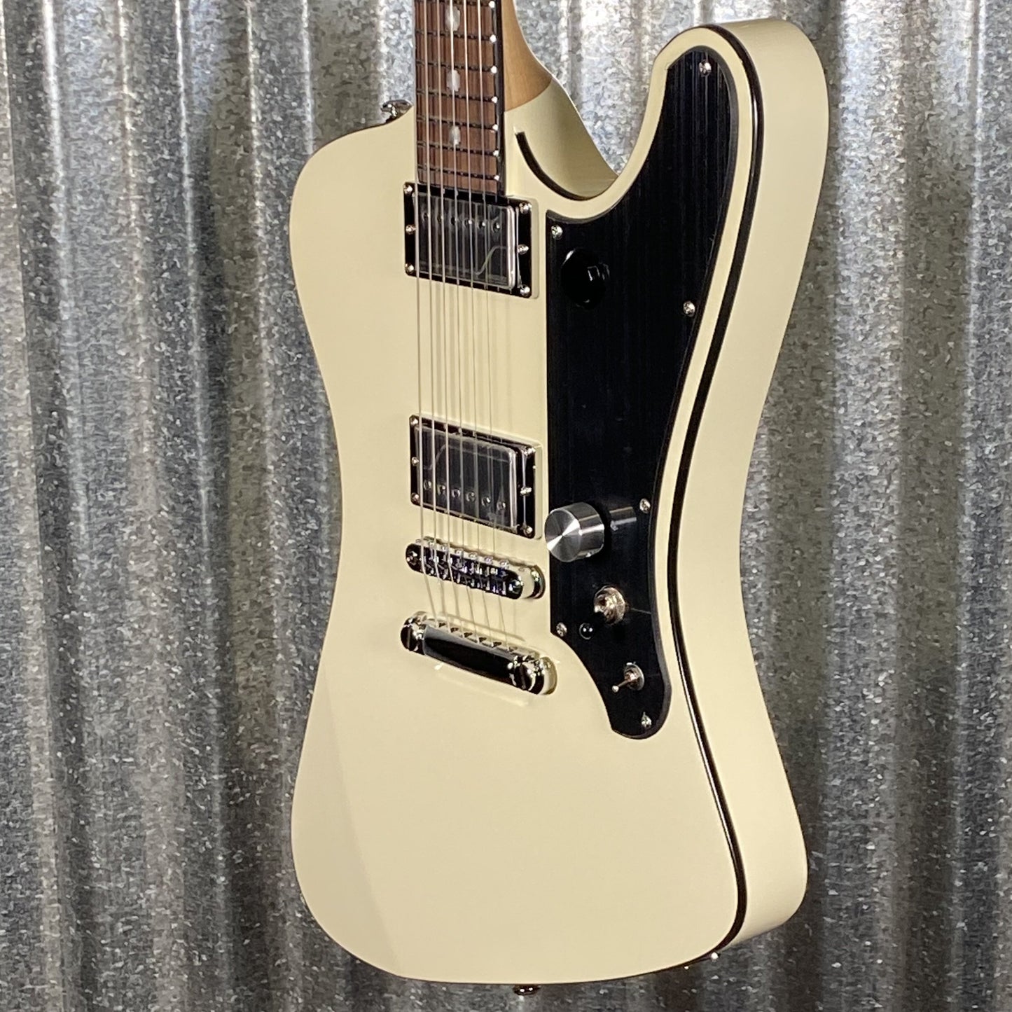 ESP LTD RZK-III Richard Z Kruspe Olympic White Guitar & Case RZKIIOW #0527 Used