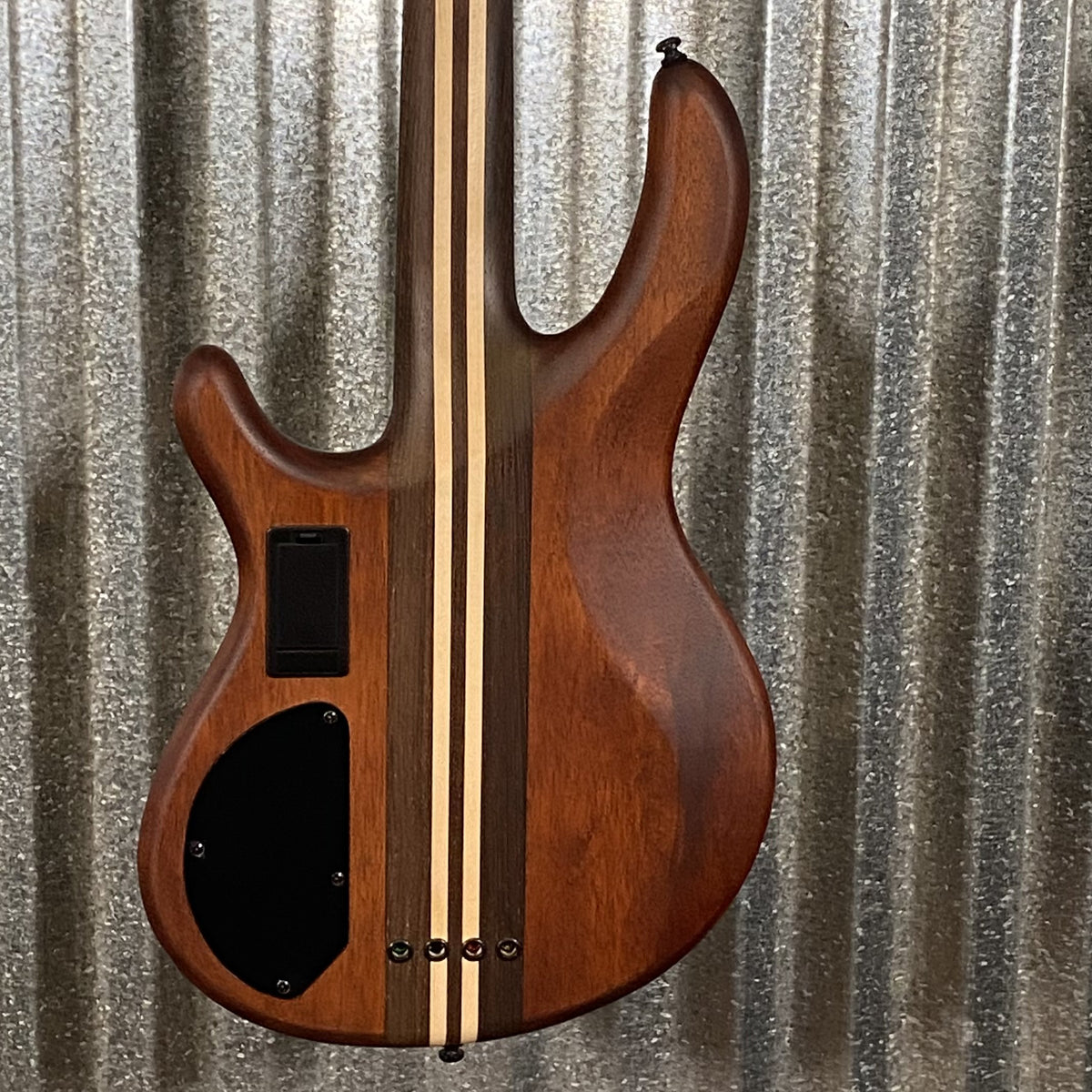 Cort Artisan A4 Ultra Ash Etched Natural Black 4 String Bass A4ULTRAENB #5017