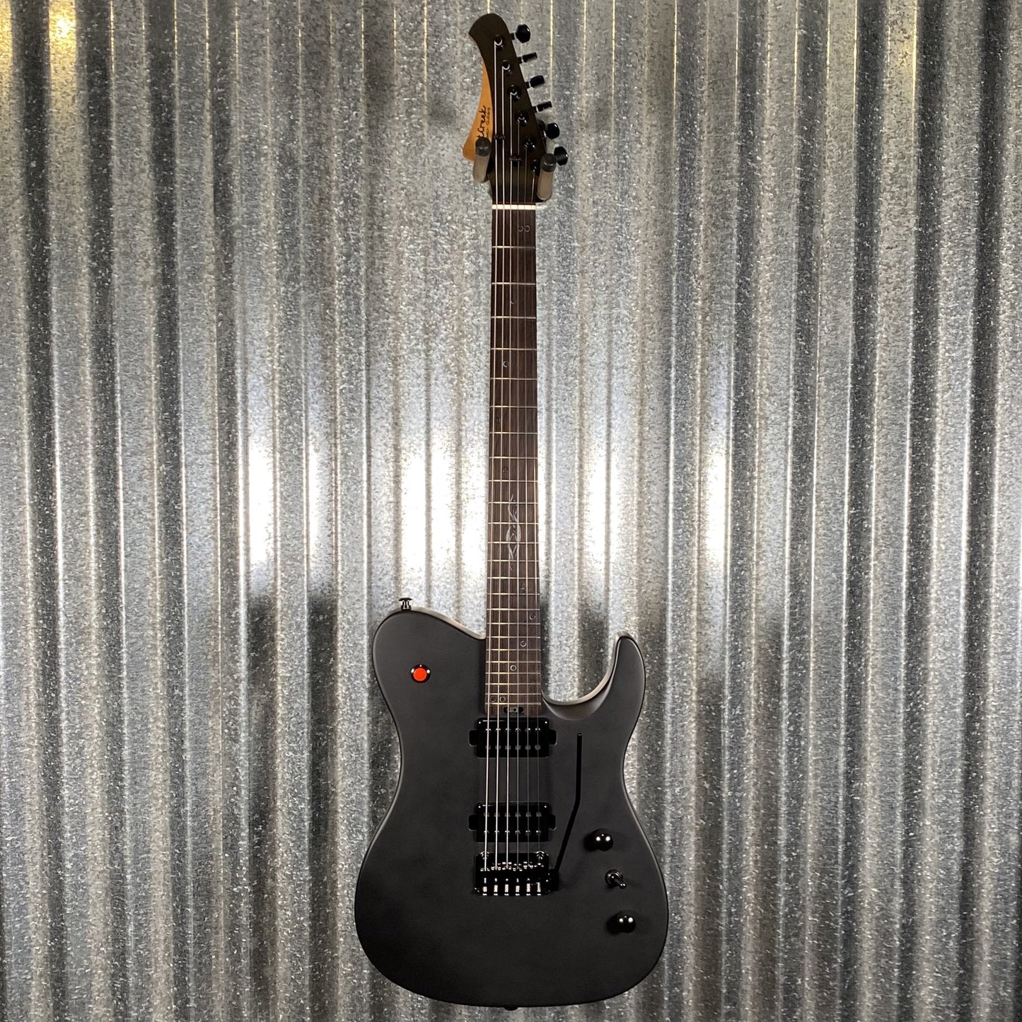 Westcreek Guitars Helyx T Style Dual Humbucker Black Guitar #0142 Used