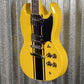 Westcreek Guitars Racer SG Offset Style Bumble-B Yellow #0035 Used