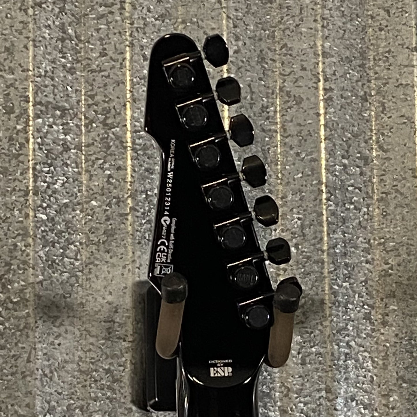 ESP LTD SCT-607B Stephen Carpenter 7 String Black Guitar & Case #2314 Used