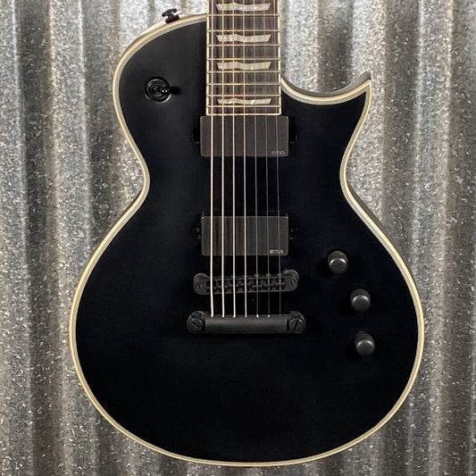 ESP LTD EC-407 7 String Black Satin Guitar EC407BLKS #0794 Used