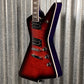 Westcreek Guitars Revenge Explorer Style Transparent Red #0053 Used