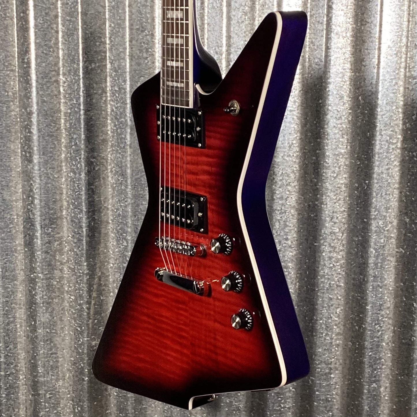 Westcreek Guitars Revenge Explorer Style Transparent Red #0053 Used