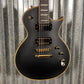 ESP LTD EC-1000 Vintage Black Seymour Duncan Guitar & Case #0092 Used