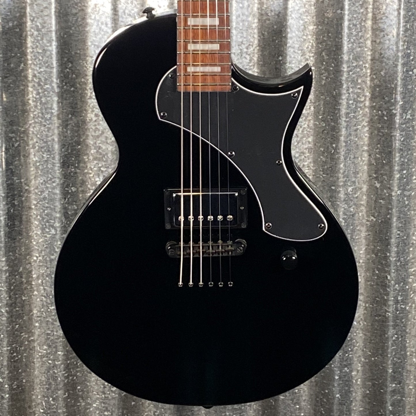 ESP LTD EC-201 Flat Top Black Guitar EC201FTBLK #0330 Used