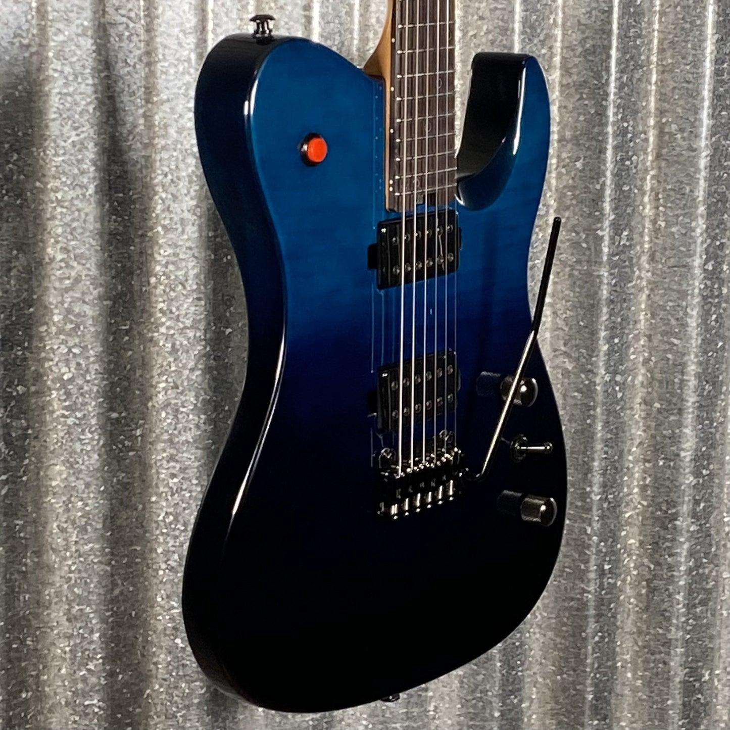Westcreek Guitars Helyx T Style Dual Humbucker Ocean Vortex Guitar #0072 Used
