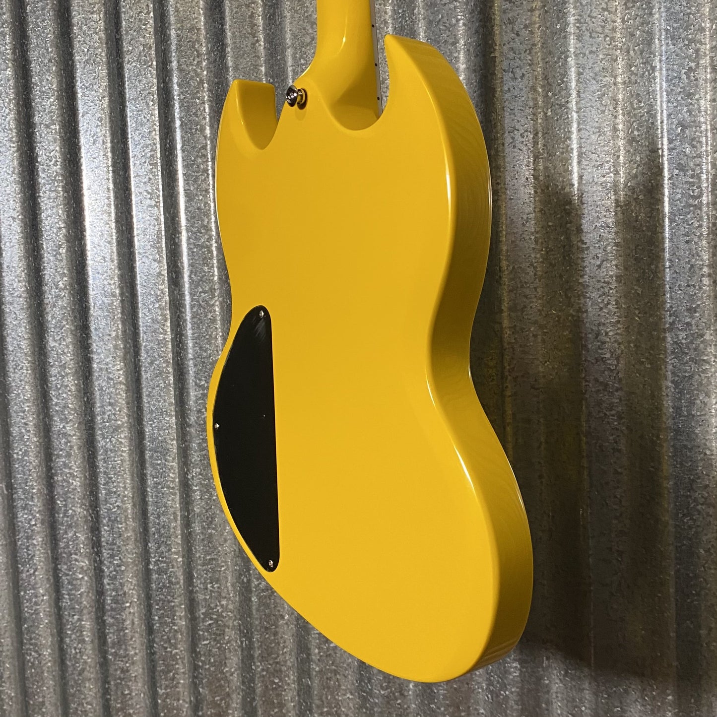 Westcreek Guitars Racer SG Offset Style Bumble-B Yellow #0024 Used
