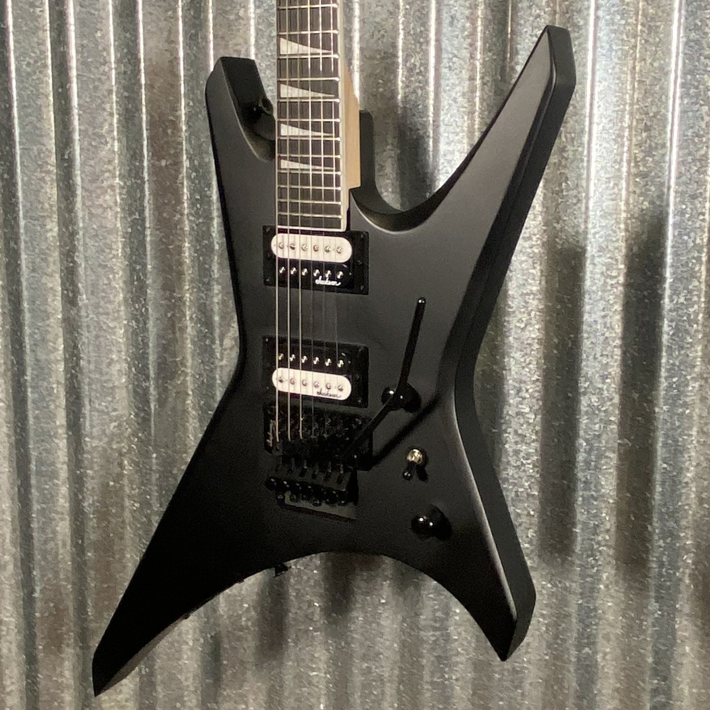 Jackson JS Series Warrior JS32 Black Satin Guitar #1021 Used