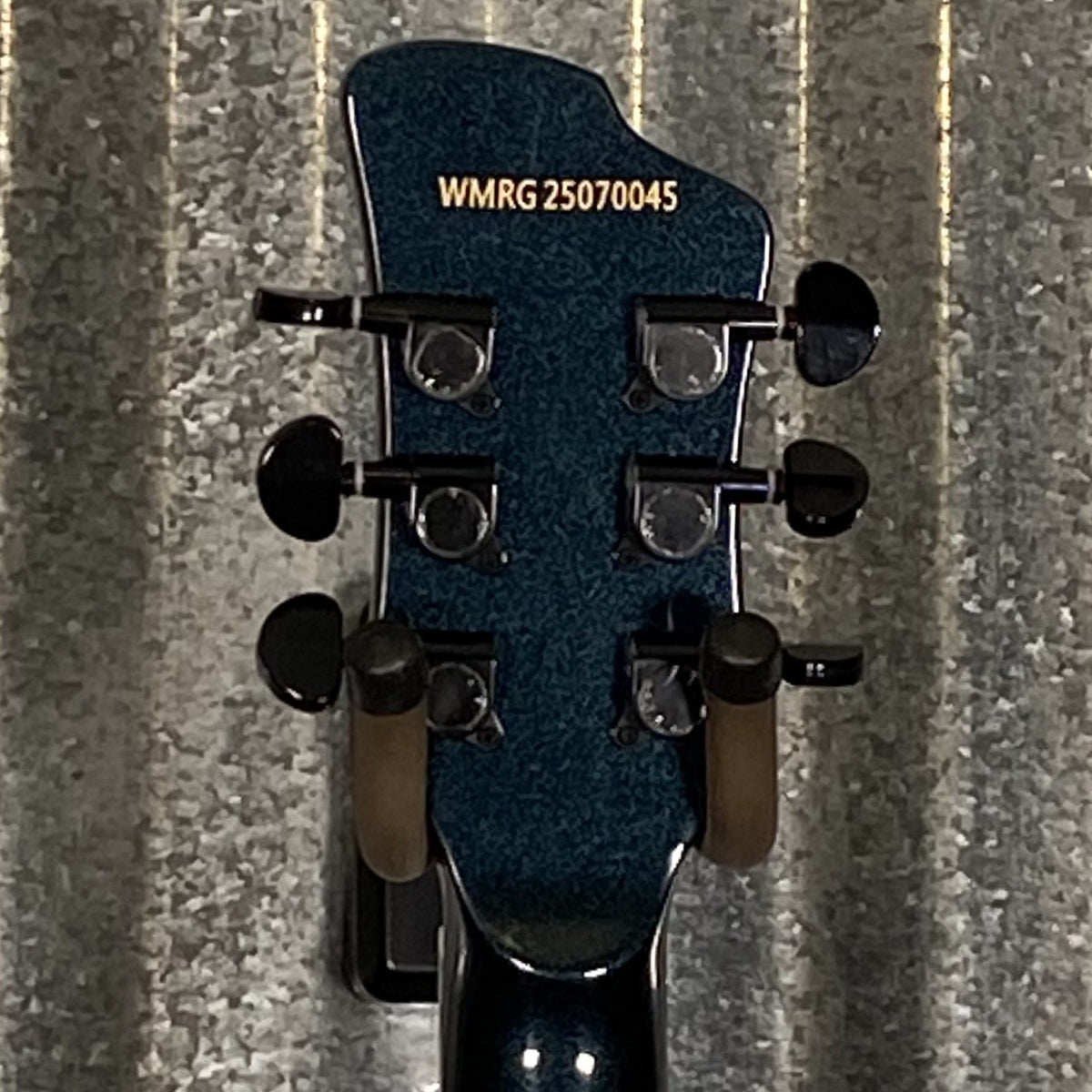 Westcreek Guitars Mirage T Bird Style Dual Humbucker Guitar Black #0045 Used