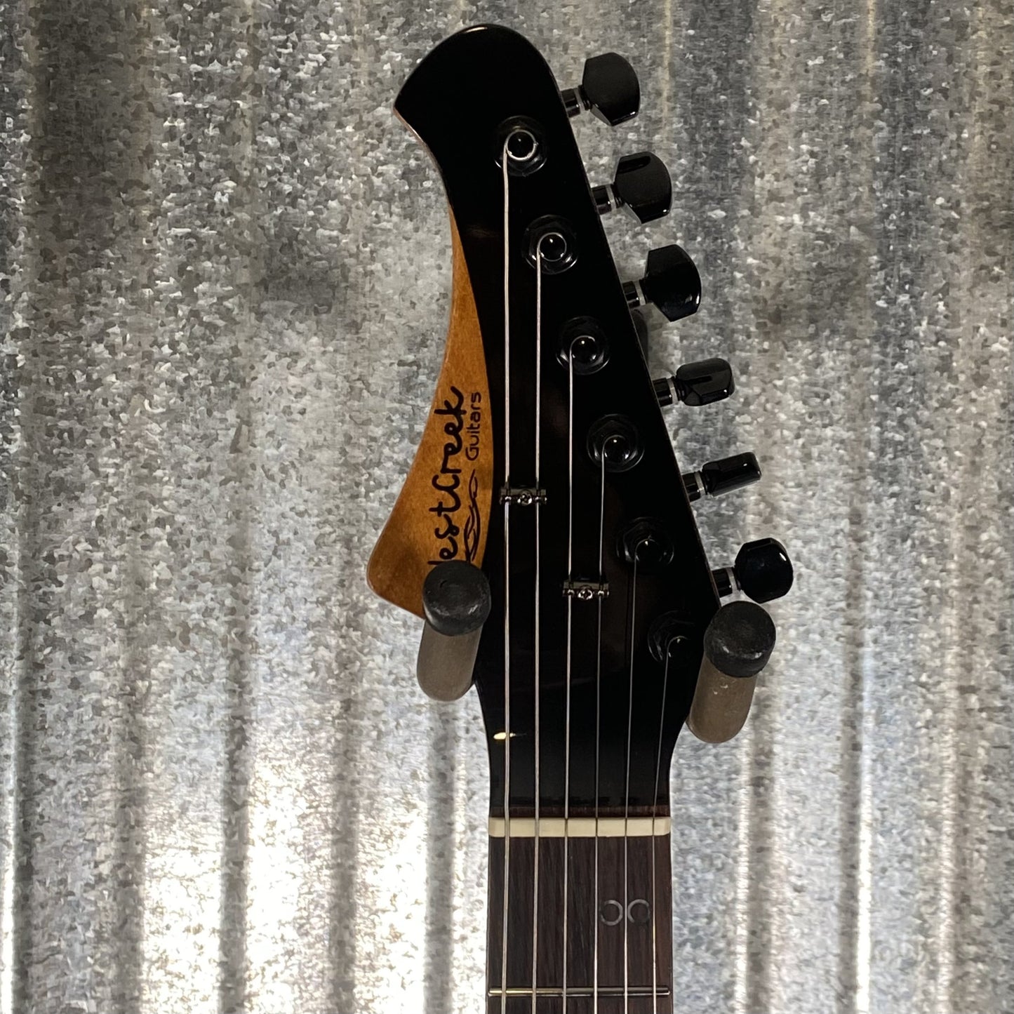 Westcreek Guitars Aetheris Superstrat Blue Tiger Guitar #0081 Used