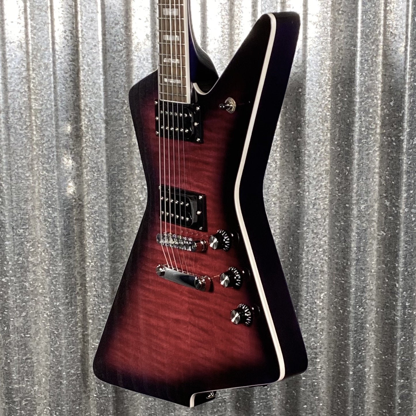 Westcreek Guitars Revenge Explorer Style Transparent Purple #0088 Used