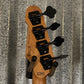 ESP LTD Surveyor 204DX Black Burst 4 String Bass #2051 Used