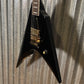 ESP LTD MSV-1 Mike Schleibaum Black Guitar & Case MSV1BLK #0467 Used