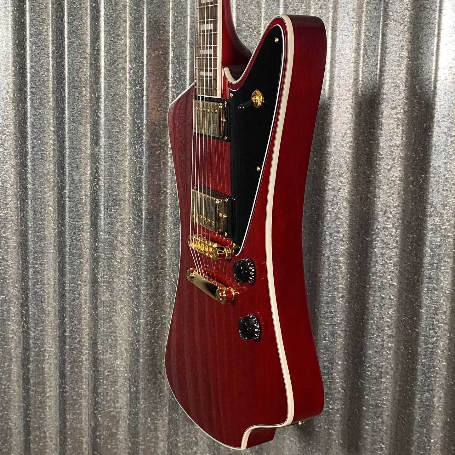 Westcreek Guitars Mirage T Bird Style Dual Humbucker Guitar Red #0038 Used