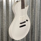 ESP LTD EC Arctic Metal Snow White Satin Guitar ECARMSWS #0778 Used