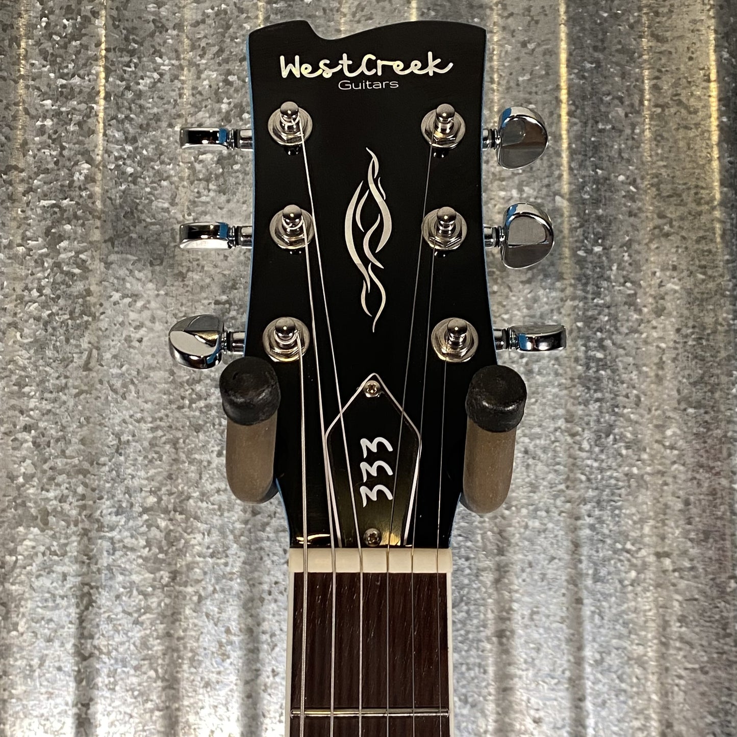 Westcreek Guitars 333 Semi Hollow Body Double Cutaway Blue #0087 Used