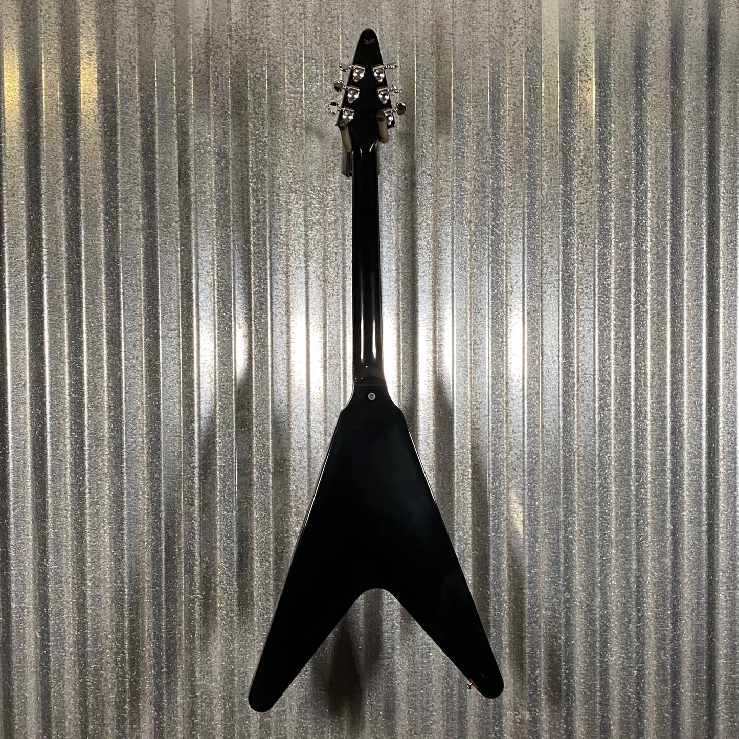 Gibson New Century Flying V Black Mirror Guitar 2007 & Case #0621 Used