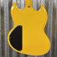 Westcreek Guitars Racer SG Offset Style Bumble-B Yellow #0022 Used