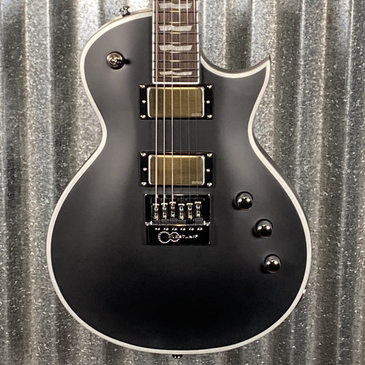ESP LTD EC-1000 ET Evertune Bold Binding Black Guitar EC1000ETBBBLKS #1787 Used