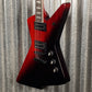 Westcreek Guitars Revenge Explorer Style Gradient Red #0026 Used