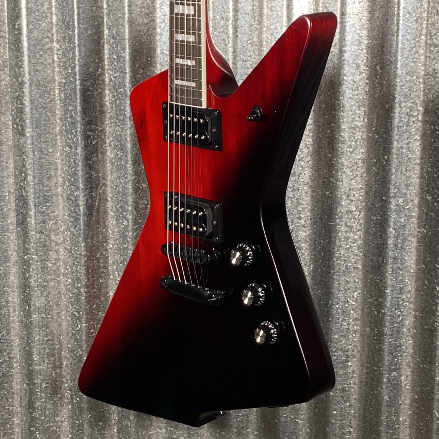 Westcreek Guitars Revenge Explorer Style Gradient Red #0026 Used