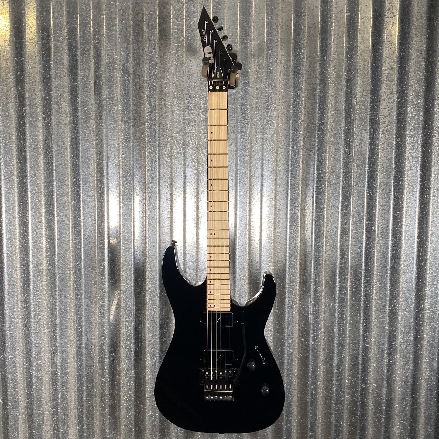 ESP LTD M-1000 Maple Black Guitar M1000MBLK #0073 Used