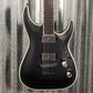 ESP LTD MH-1000NT Bold Binding Black Satin Guitar #1064 Used