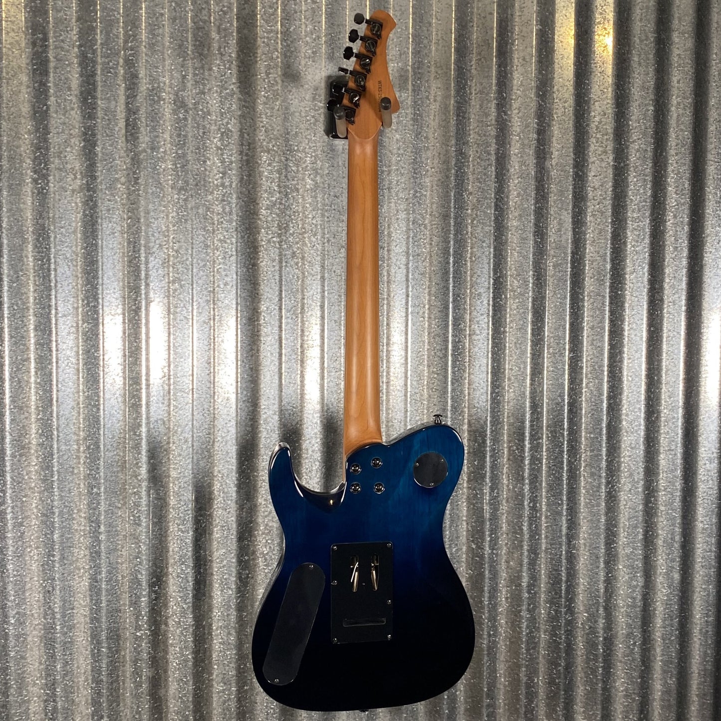 Westcreek Guitars Helyx T Style Dual Humbucker Ocean Vortex Guitar #0004
