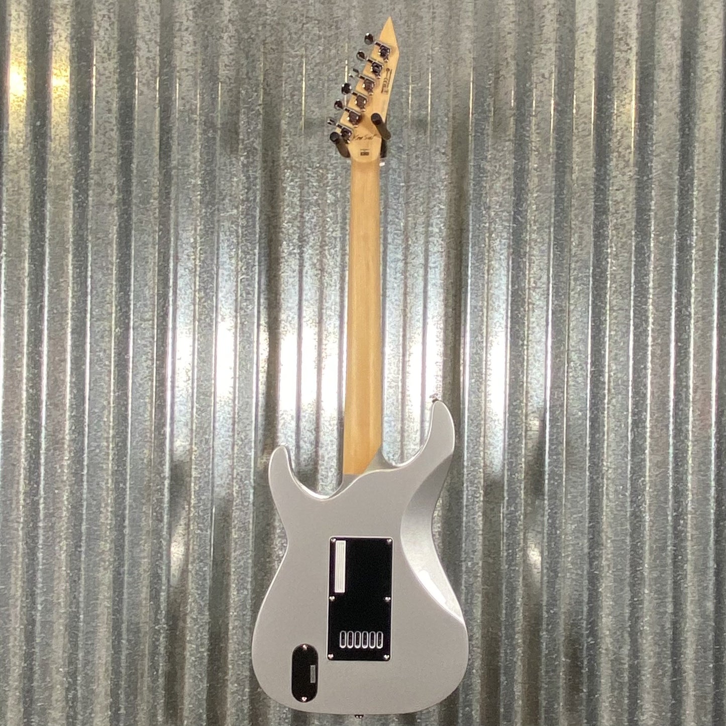 ESP LTD KSM-6 Ken Susi Evertune Metallic Silver Guitar & Case KSM6EtMS #0272 Used