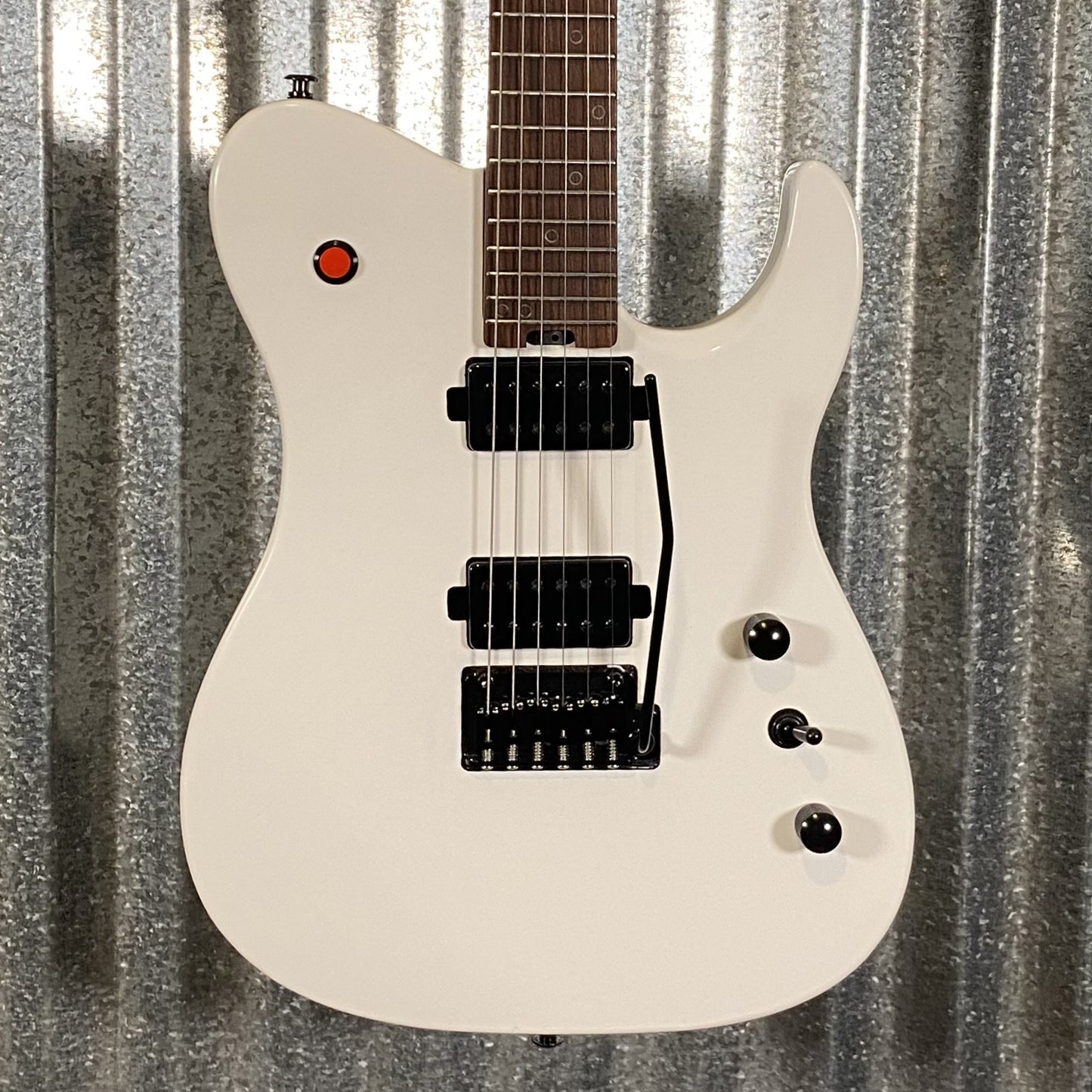 Westcreek Guitars Helyx T Style Dual Humbucker White Guitar #0164 Used