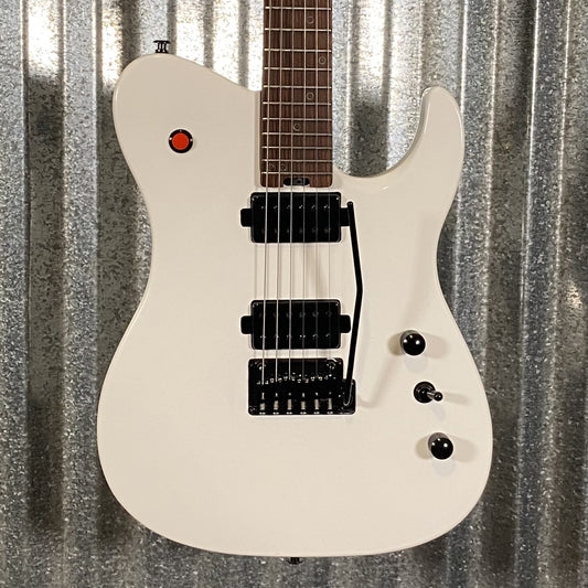 Westcreek Guitars Helyx T Style Dual Humbucker White Guitar #0164 Used
