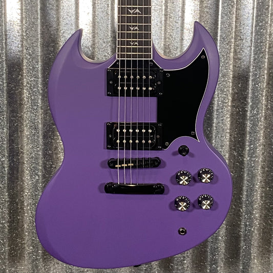 Westcreek Guitars Racer SG Offset Style Purple Matte Guitar #0086 Used