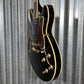Epiphone Sheraton II Pro Semi Hollow Black Guitar #3545 Used