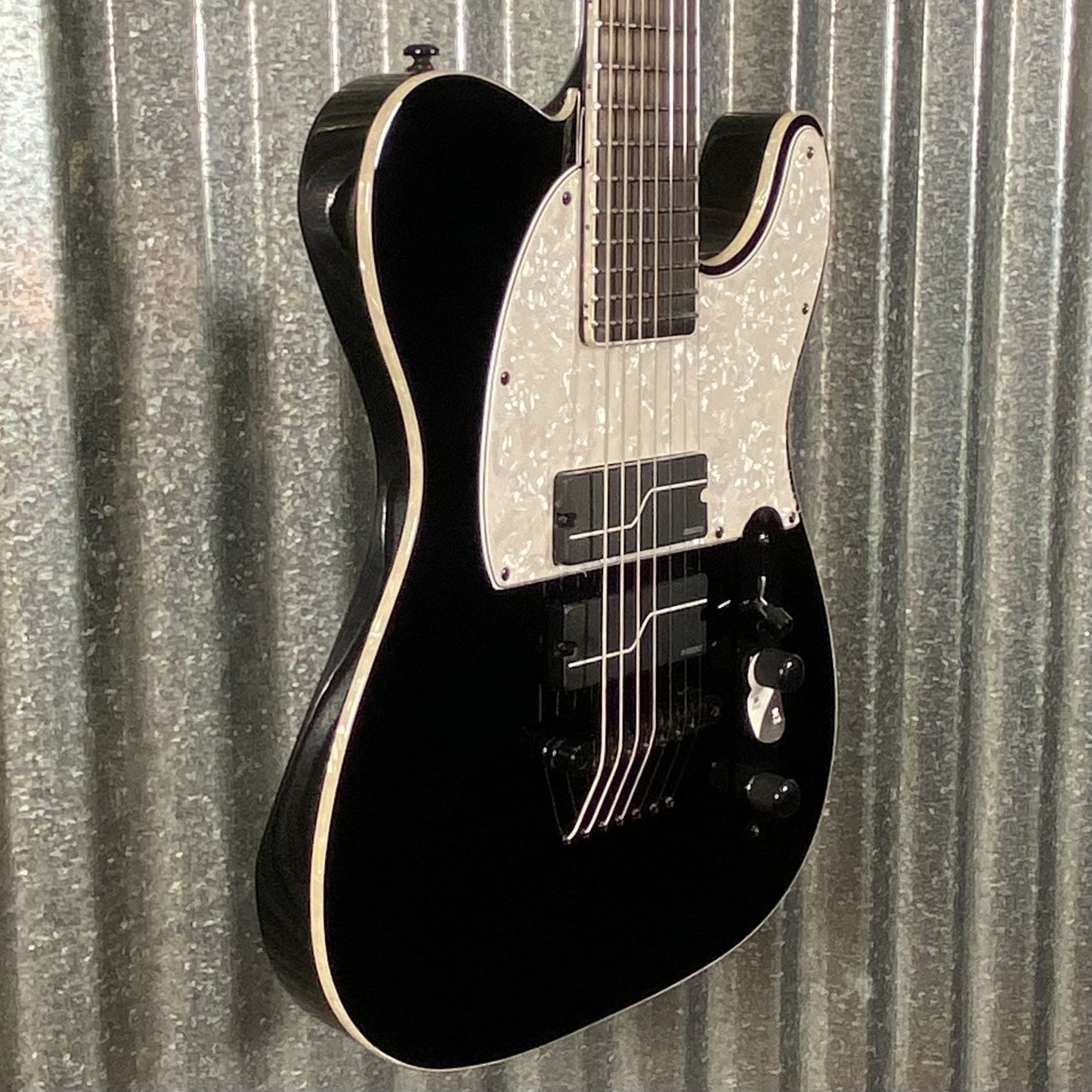 ESP LTD SCT-607B Stephen Carpenter 7 String Baritone Black Guitar Fluence Guitar & Case SCT607BBLK #2312 Used