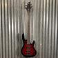 ESP LTD B-204DX Red Burst 4 String Bass #0855 Used