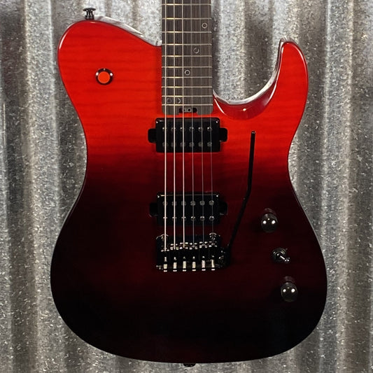 Westcreek Guitars Helyx T Style Dual Humbucker Sunset Ember Guitar #0137 Used