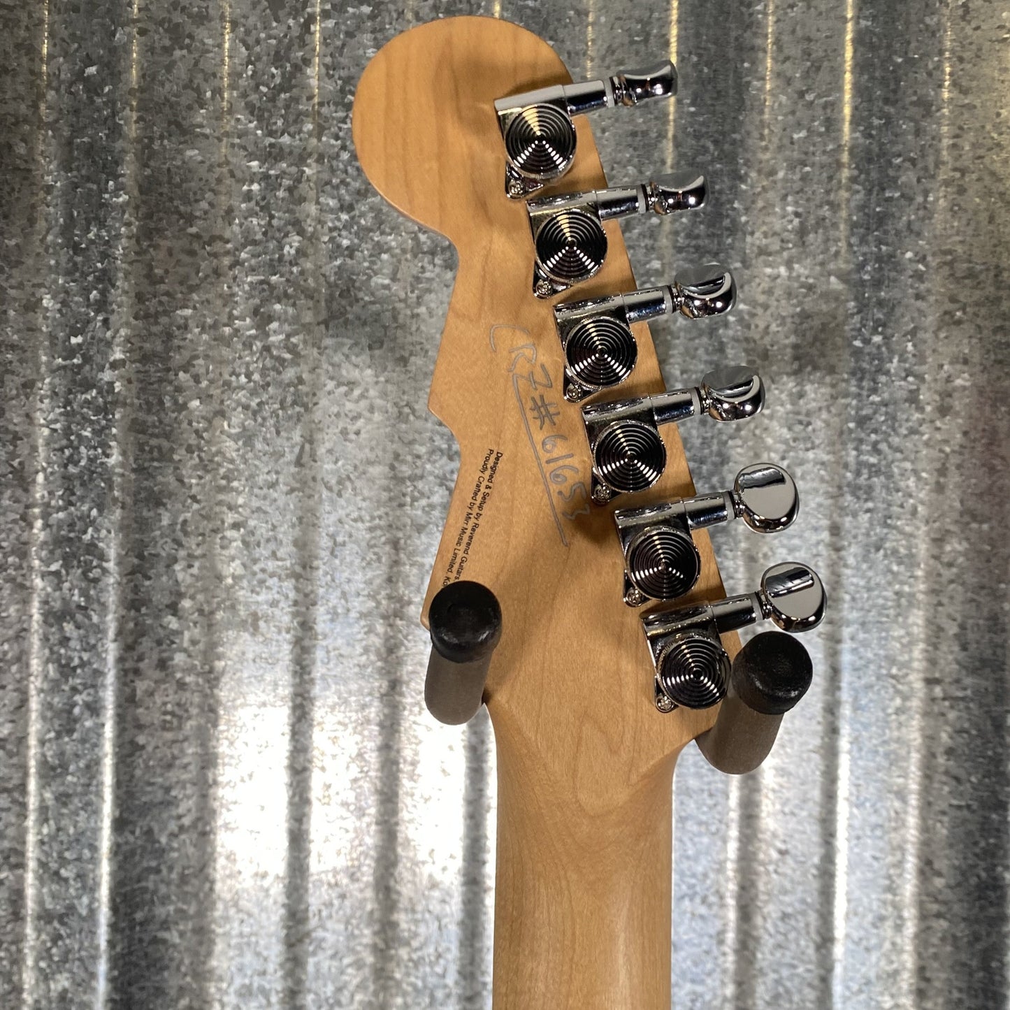 Reverend Six Gun HPP Periwinkle Burst Guitar #61653