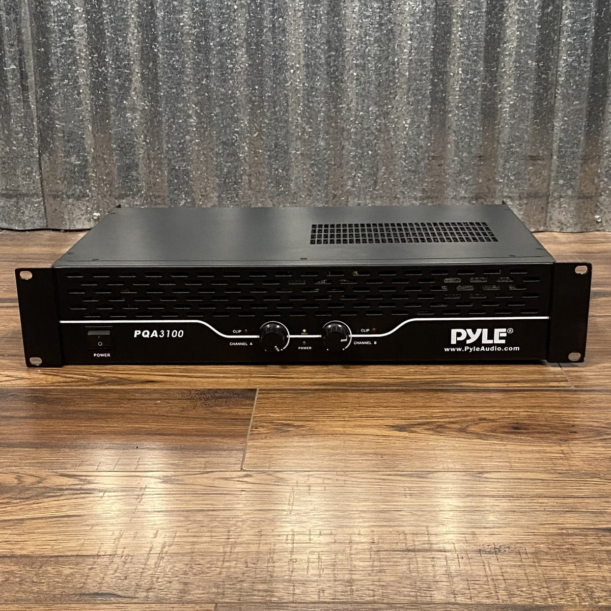 Pyle PQA3100 2 Channel 3100 Watt PA Power Amplifier Used