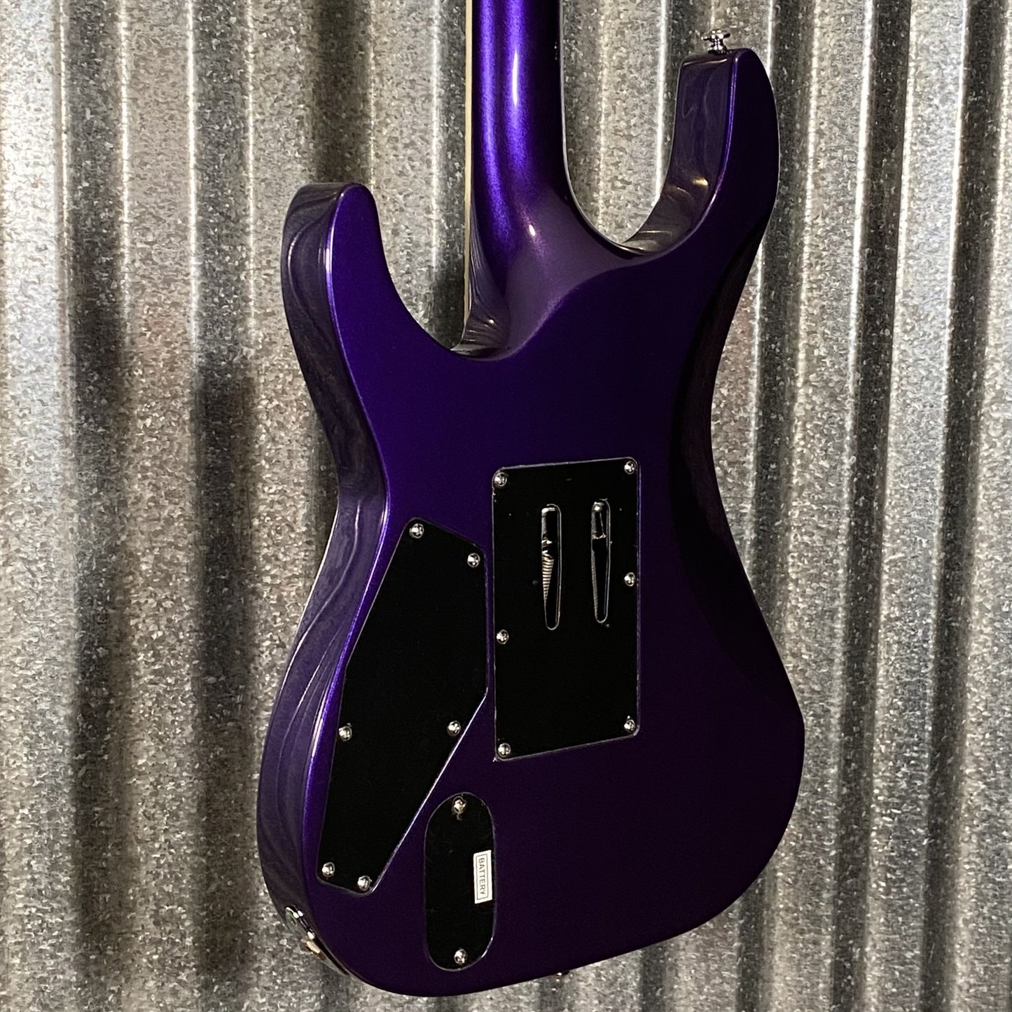ESP LTD M-1 Custom CMT '87 Dark Metallic Purple Guitar #1728 Used