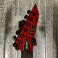 ESP LTD MH-1000 Evertune Candy Apple Red Satin Guitar & Case #0334 Used