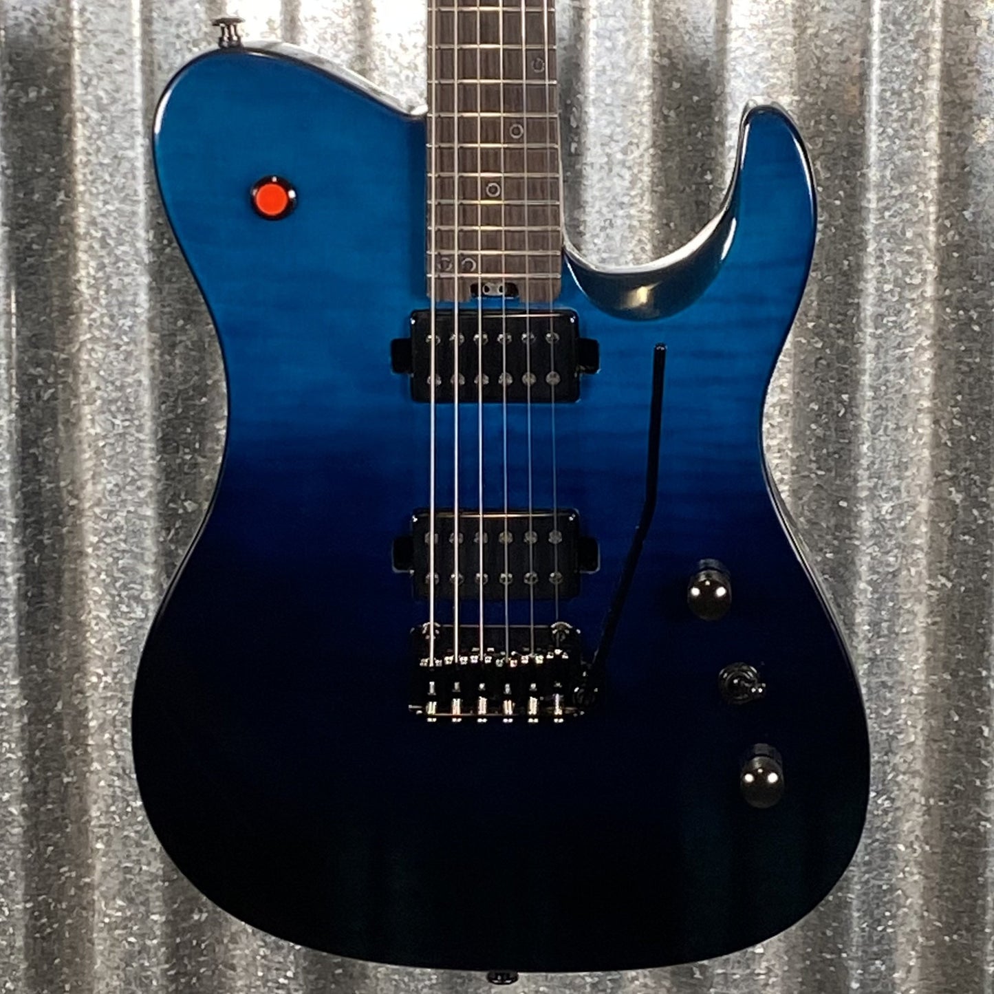 Westcreek Guitars Helyx T Style Dual Humbucker Ocean Vortex Guitar #0072 Used