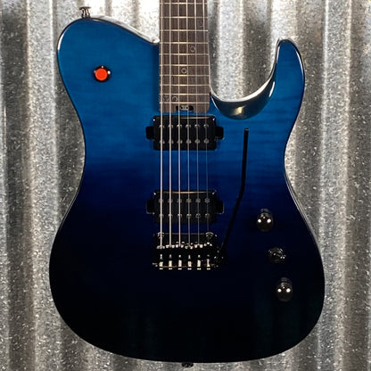 Westcreek Guitars Helyx T Style Dual Humbucker Ocean Vortex Guitar #0072 Used