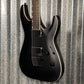 ESP LTD MH-1000B Baritone Black Satin Guitar MH1000BBLKS #1485 Used
